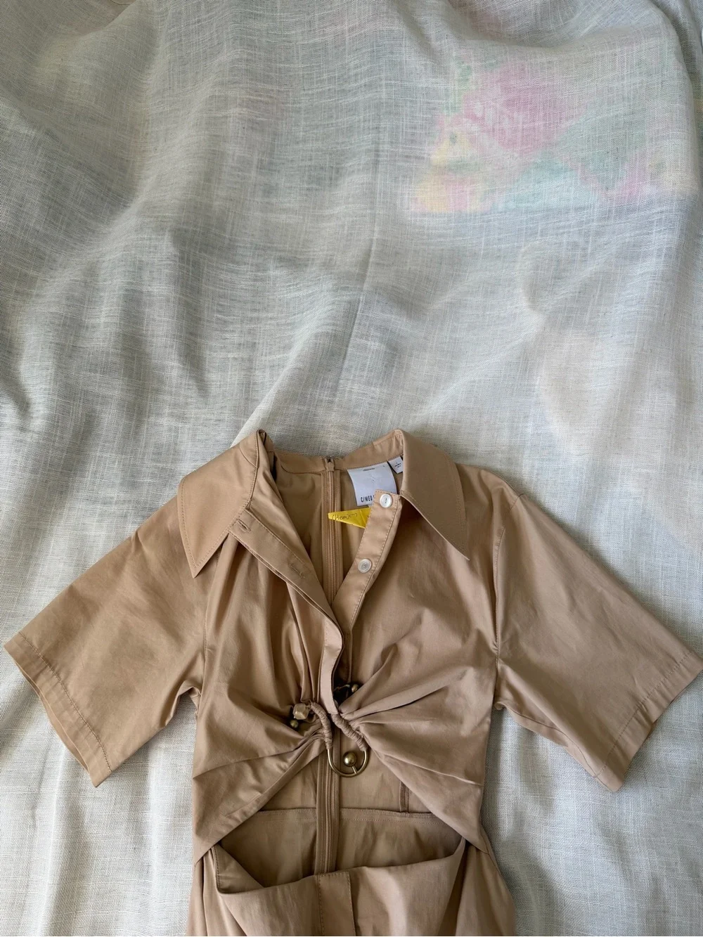 C/MEO Collective Beige Maxi Skirt